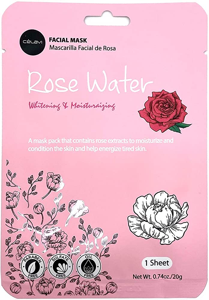 Mascarilla Facial Rose Water