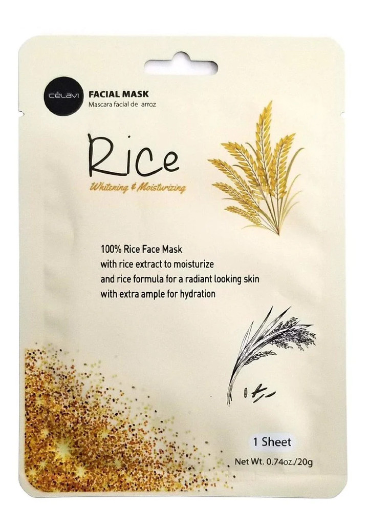 Mascarilla Facial Rice