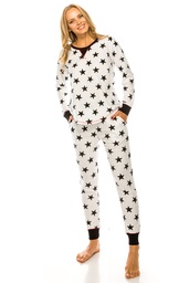 Pijama 2PCS Estampado Estrellas