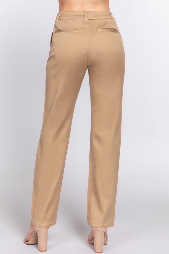 Pantalon Ajustado Acampanado