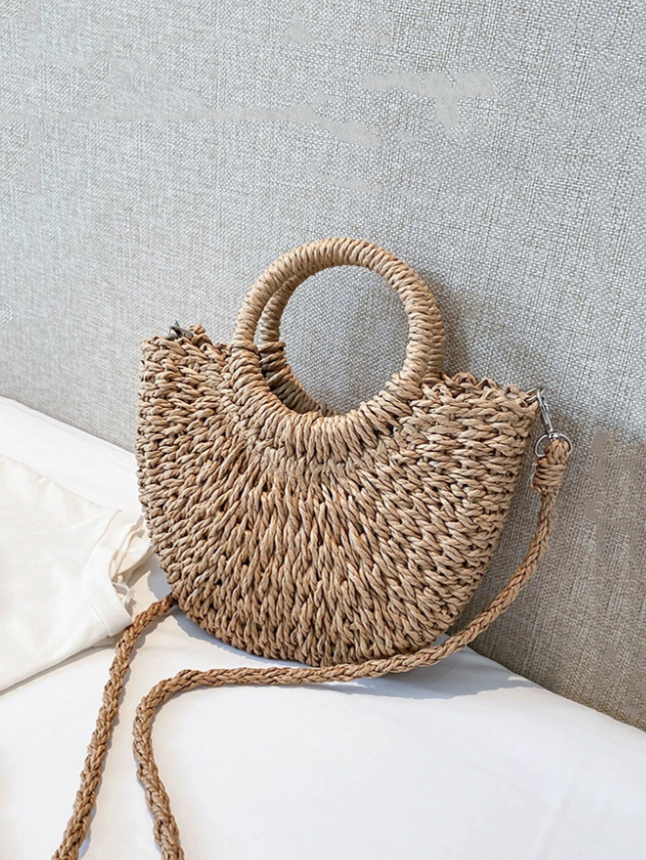 Bolso de Paja Minimalista