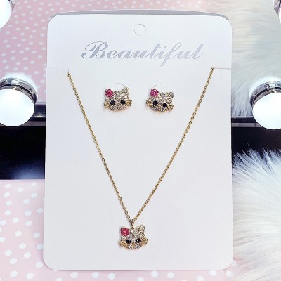 Bisuteria Collar con Aretes 01090