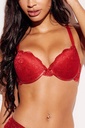 Brasier de Encaje Rojo