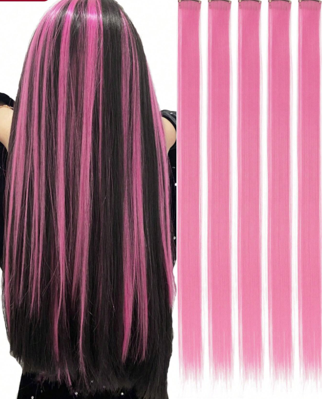 Extension Cabello Rosa