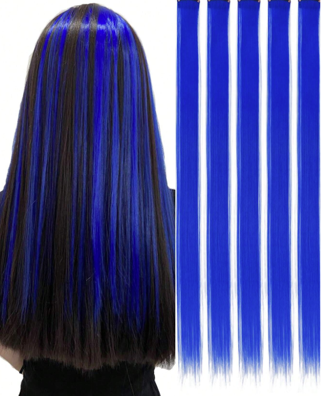 Extension Cabello Azul