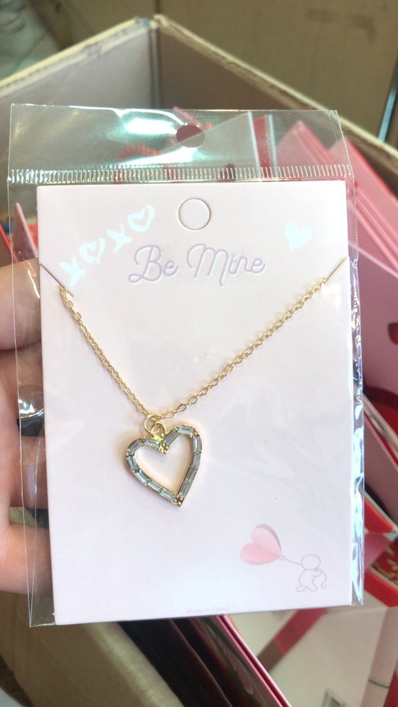 Collar Corazon BE MINE