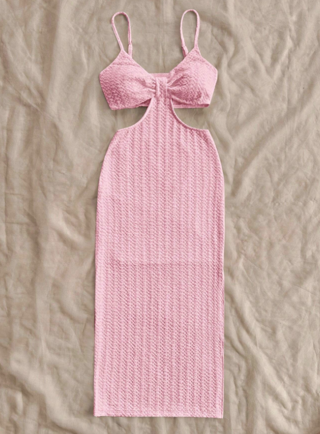 Vestido Largo Rosa