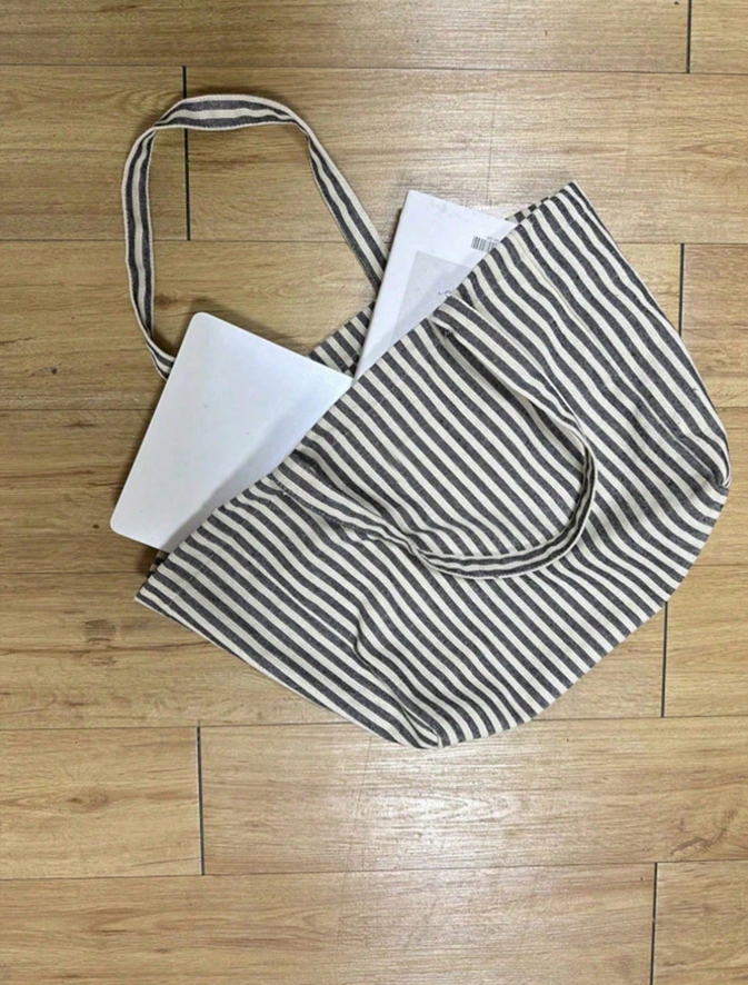 Bolso Casual Blanco y Negro