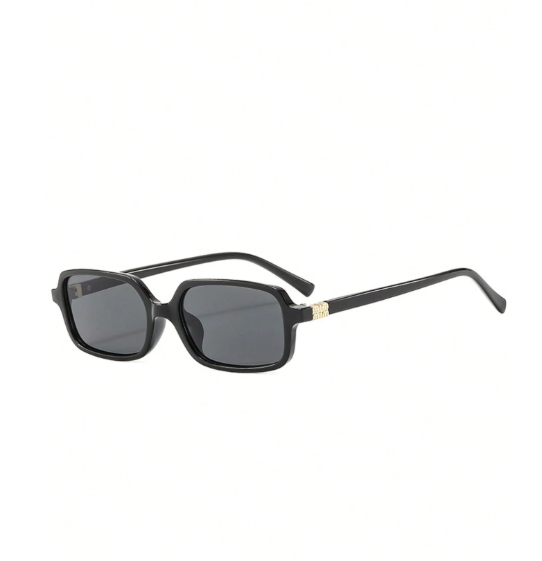 Lente Rectangular Negro