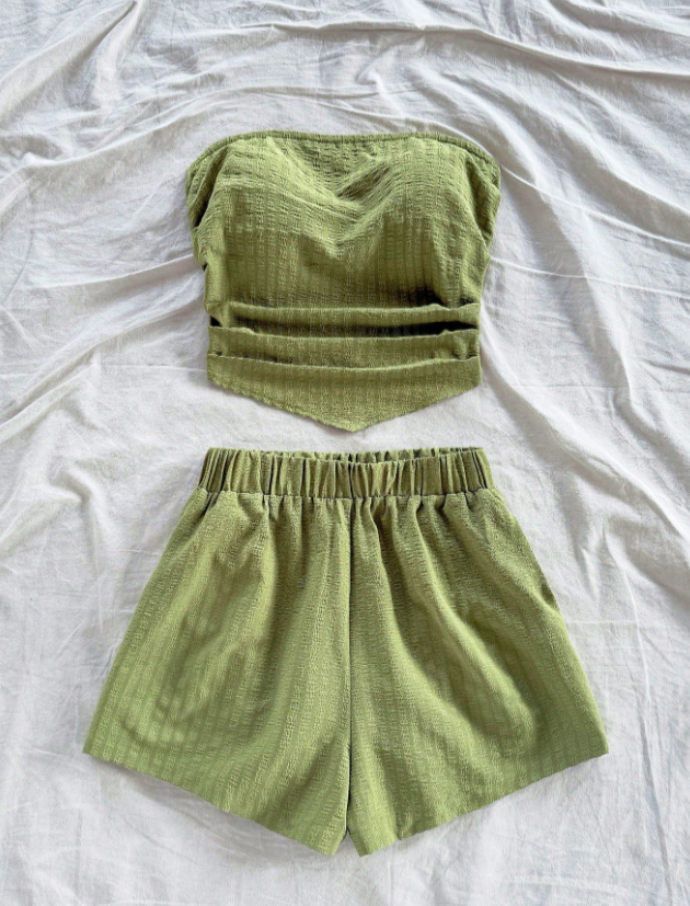 Conjunto Verde de Short
