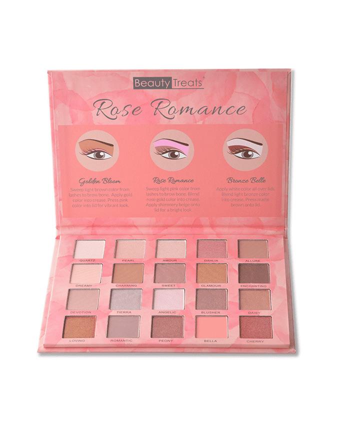 Paleta de Sombra Rose Romance