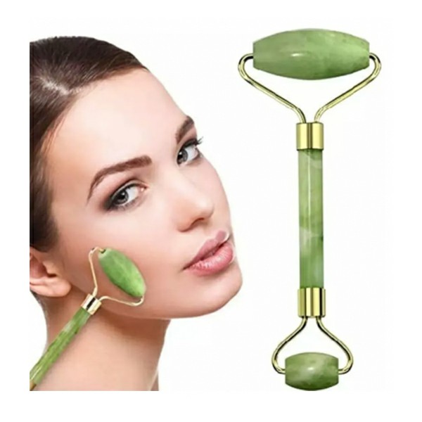 Rodillo de Jade para Masaje Facial