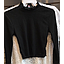 Blusa Manga Larga con Cuello Tortuga