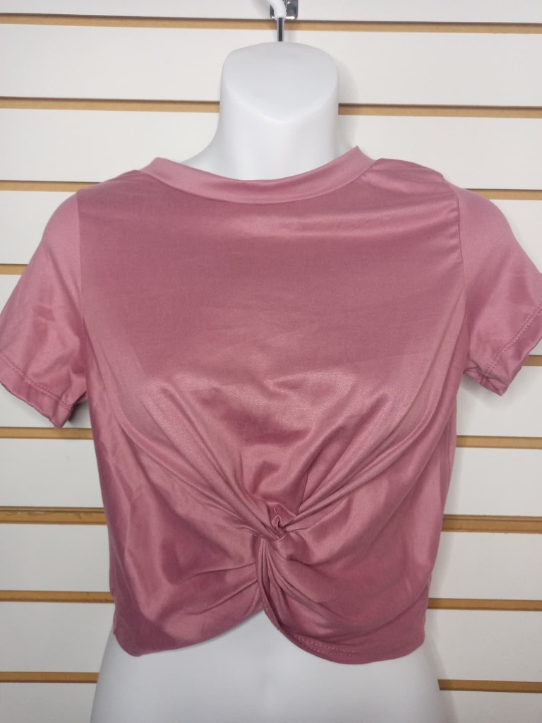 Blusa con Nudo T-099L MC