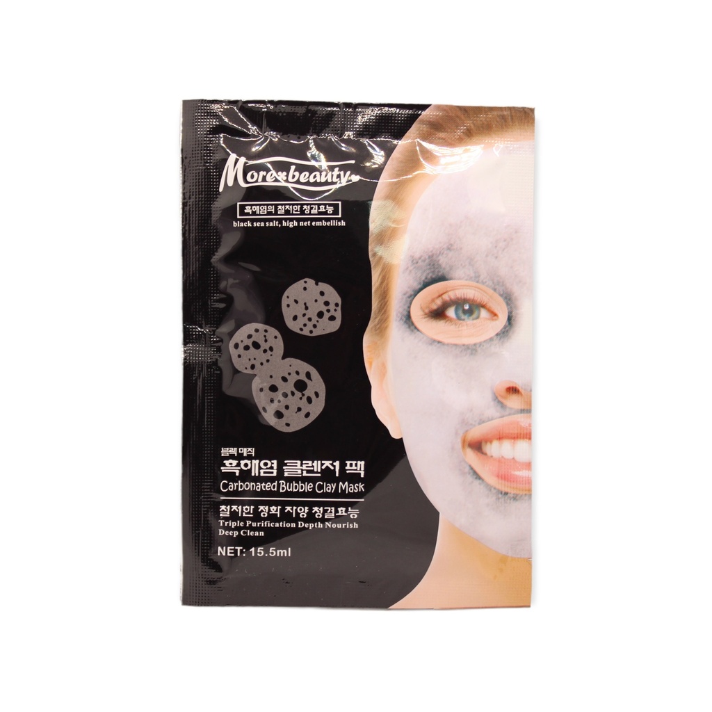 Mascarilla Burbujas More x Beauty