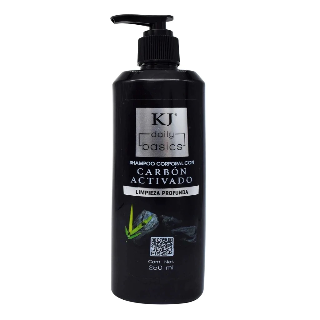 Shampoo Corporal de Carbon Activado