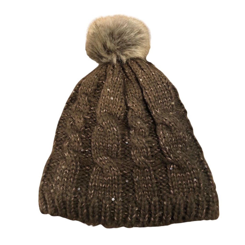 Gorro Tejido Con Peluche Dentro