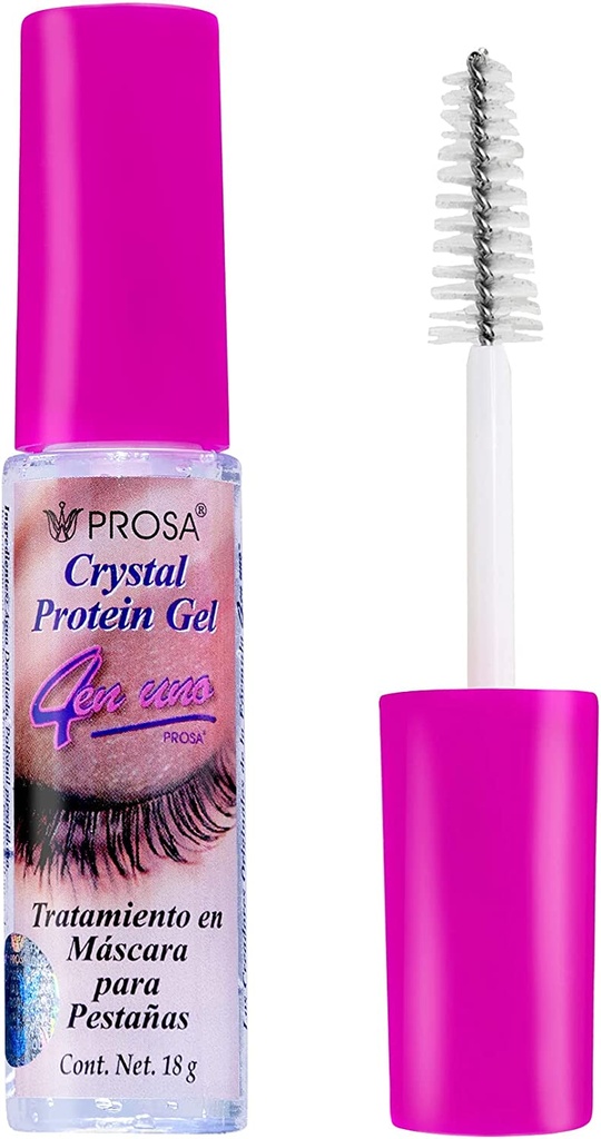 Mascara de Pestañas Crystal 4 en 1