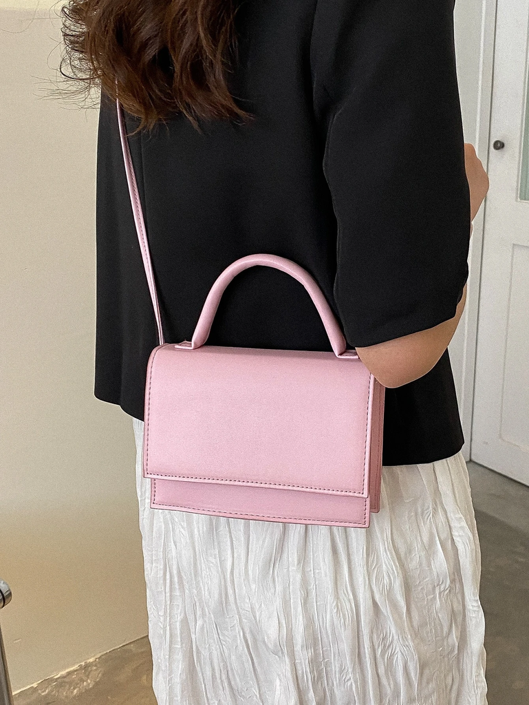 Bolsa Mini de Mano Rosa
