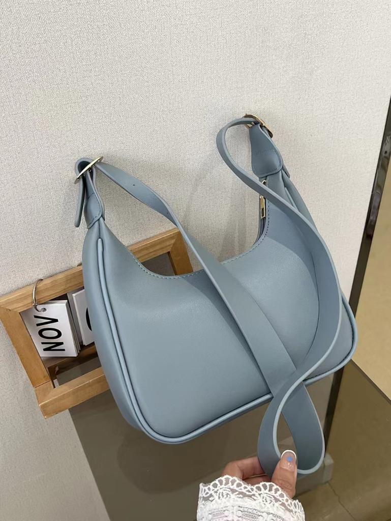 Bolsa Mediana de Mano Azul