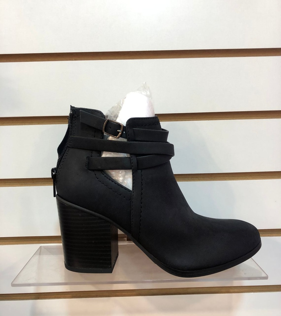 Botin Negro de Cintas