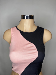 Blusa Cuello Doble T-304