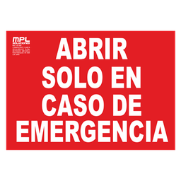 Abrir Caja de Emergencia! Anotar Razon de Emergencia