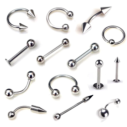 [Piercing Stainless Steel] Body Piercing Individual