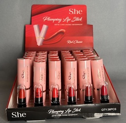 [G4B SHE] Labial SHE Tonos Rojos /Pieza