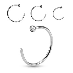 [NOSE RING 316L SURGICAL STEEL] Piercing Individual Nariz