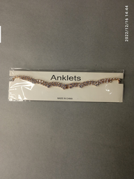 [AJ COMERSTONE ANKLETS] Pulsera Tobillera de Brillos Individual