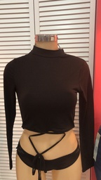 Blusa de Cuello con Cordon Espalda AMBIANCE