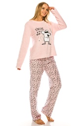 Pijama 2PCS Rosa Raton Cantando