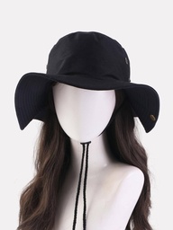 [SHEIN sc2304180729047101] Sombrero Negro Mujer para Sol