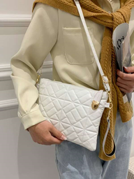 [SHEIN sg2203043981993584] Bolsa de Mano Blanca