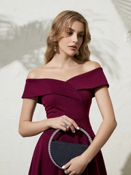 Vestido Gala Burgundy