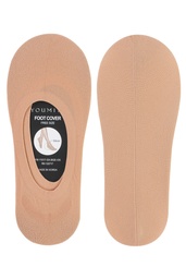 [YM-11017-SOX YOUMITA] Par de Tines Beige Unitalla