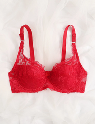 Bralette Roja de Encaje