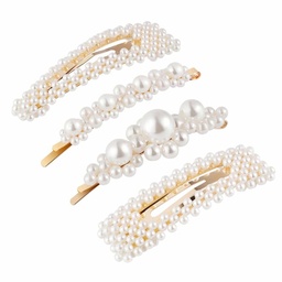 [Perla Pinza Cabello 01030] Bisuteria Broche Perlas 01030