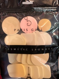 [by GLOW Esponja Cosmetic Sponges] Paquete Esponjas Paris Girl