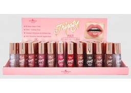 [ITALIA DELUXE LIP GLOSS SHINE] Brillo de Labios THIRSTY POUT