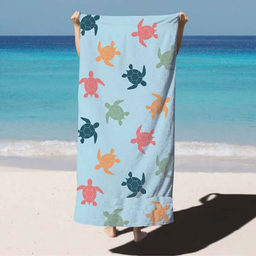 [toalla de playa estampada] Toalla Estampada de Playa