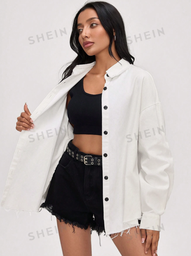 Chaqueta Casual Blanca