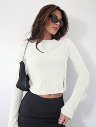 Blusa Basica Gris