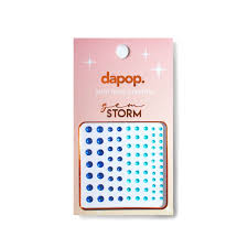 [DA POP MINI FACE CRYSTAL STORM ULTRAMO GLITTER JWELS] Adhesivos Sticker Rostro