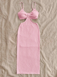 Vestido Largo Rosa