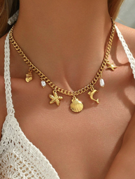 [sj2408135977379997 SHEIN] Collar Individual Playero