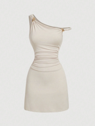 Vestido Beige Corto
