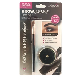 [Amor Us Brow Creme] Pomada para Ceja Dark Brown