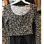 Blusa Manga Larga con Moño Floreada